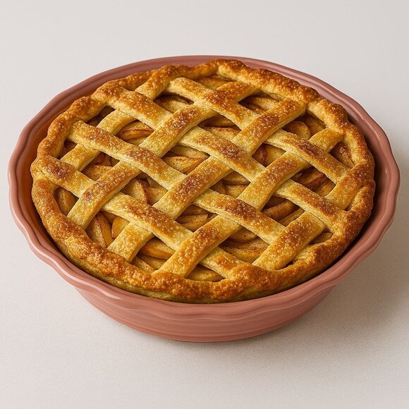 Fiestaware Fiesta CERAMIC Pie Plate Deep Dish Baker Baking Bake Bakeware Peony - Picture 17 of 17